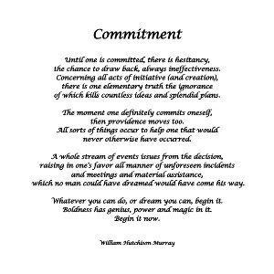 The Law of Commitment (WT776)