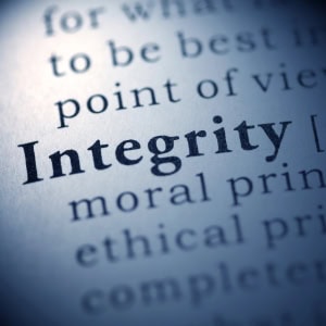 Out Of Integrity (WT818)